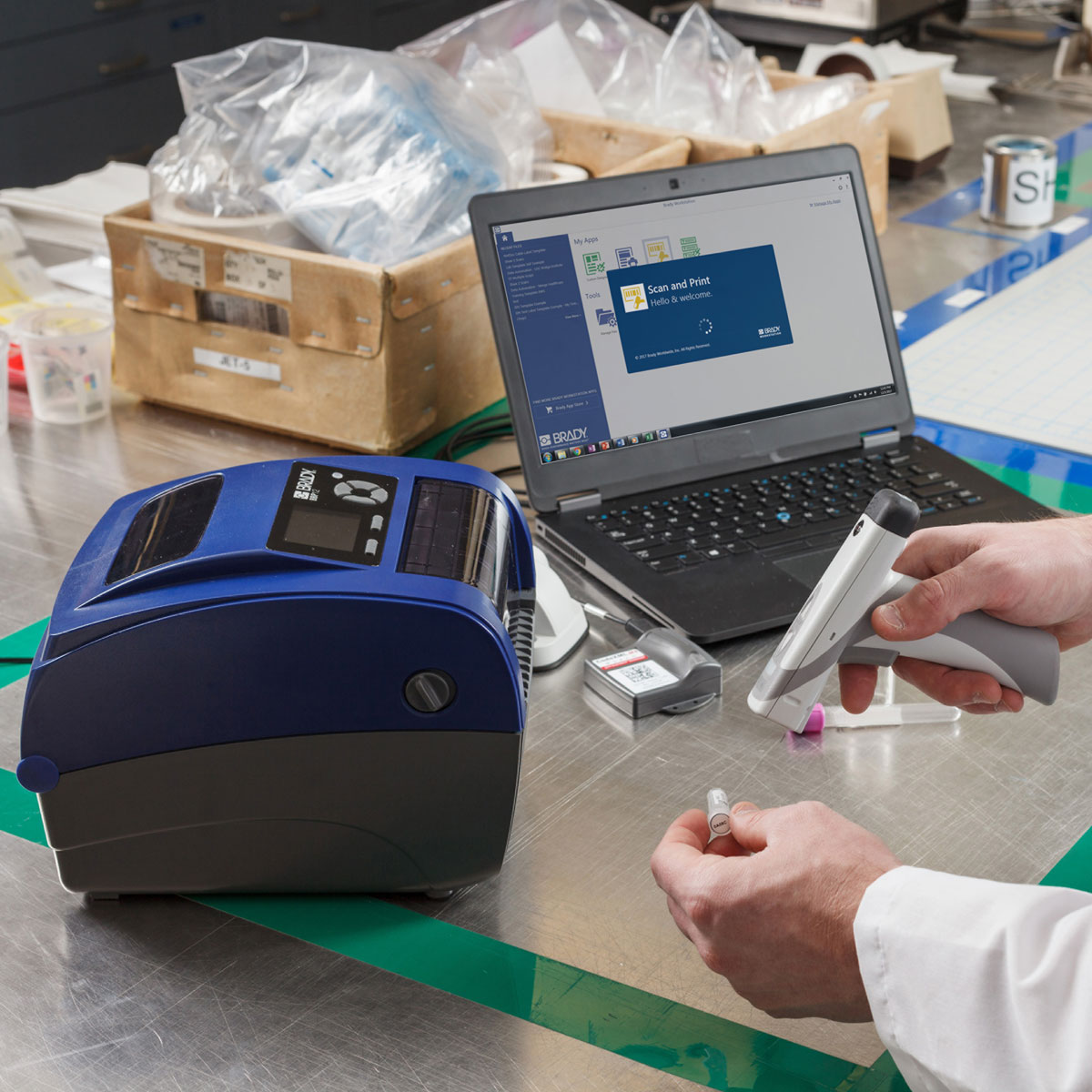 Brady Printer Model B